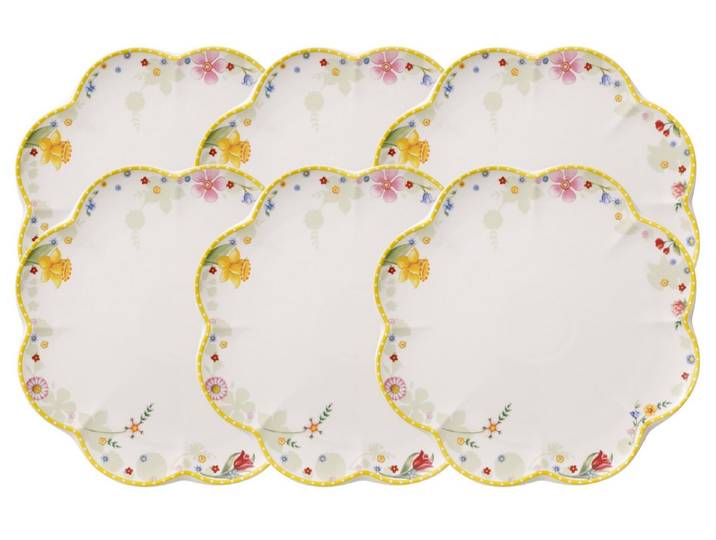 Villeroy & Boch Speiseteller Spring Awakening Speiseteller 27cm Set6