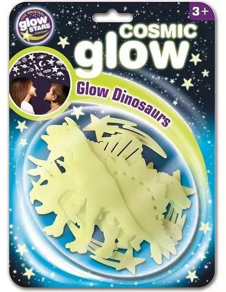 Glowstars Cosmic Glow Dinosaurs gloeiende dinosaurusstickers met ruimtethema