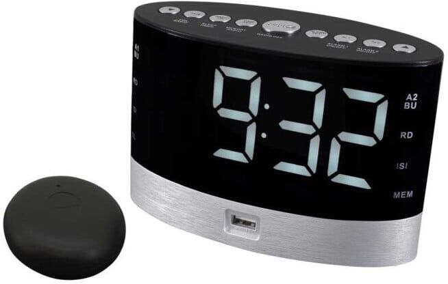 Soundmaster Radio-réveil UR580SW noir (UR580SW)