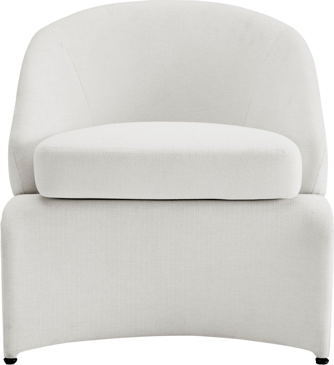 Notio Living Isla Lounge stoel met modern design in crème stof