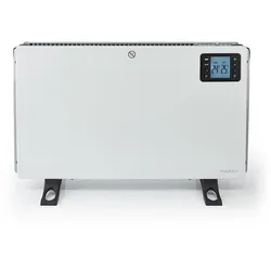 Konvektor Heizlüfter Turbo Elektroheizer Verstellbares Thermostat 3 Wärmeeinstellungen Heizgebläse Fernbedienung Timer L 60,5 cm