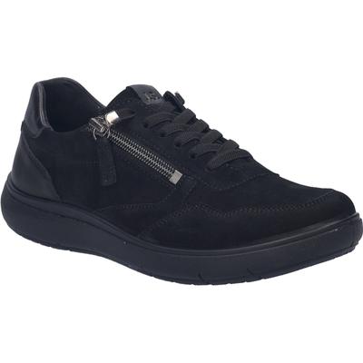 Sneaker JOSEF SEIBEL "Megan 09, schwarz", Damen, Gr. 38, schwarz, Obermaterial: 100% Rindsleder Leather cow., Schuhe Sneaker