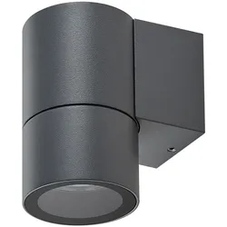 Deko-Light Wandaufbauleuchte Achernar Down IP65 GU10 Dunkelgrau