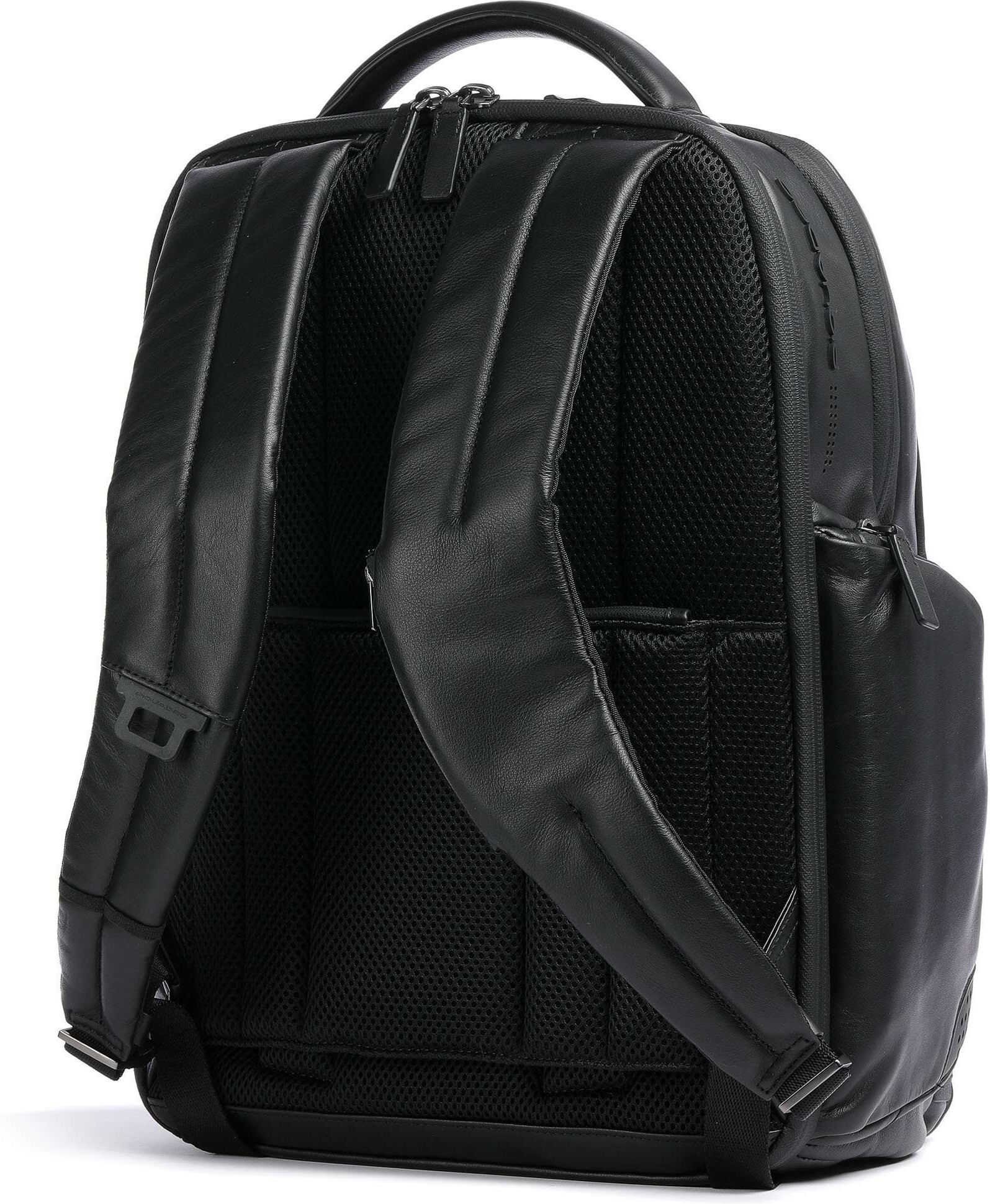 Piquadro Urban Laptop-Rucksack, schwarz
