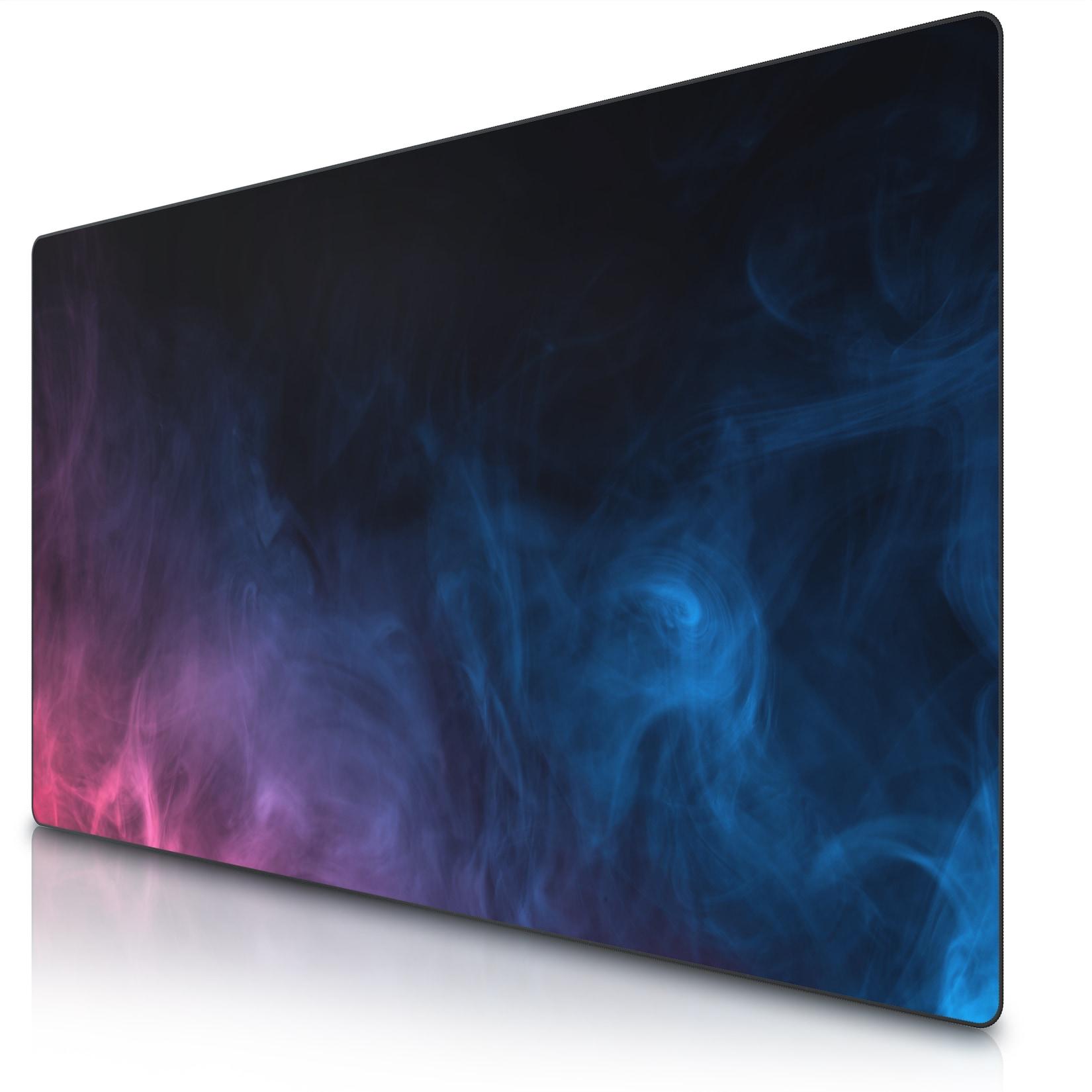 Titanwolf Gaming Mauspad XXXL 1500x800 mm, Smoke Motiv, Speed Mousepad, abwaschbar, rutschfest
