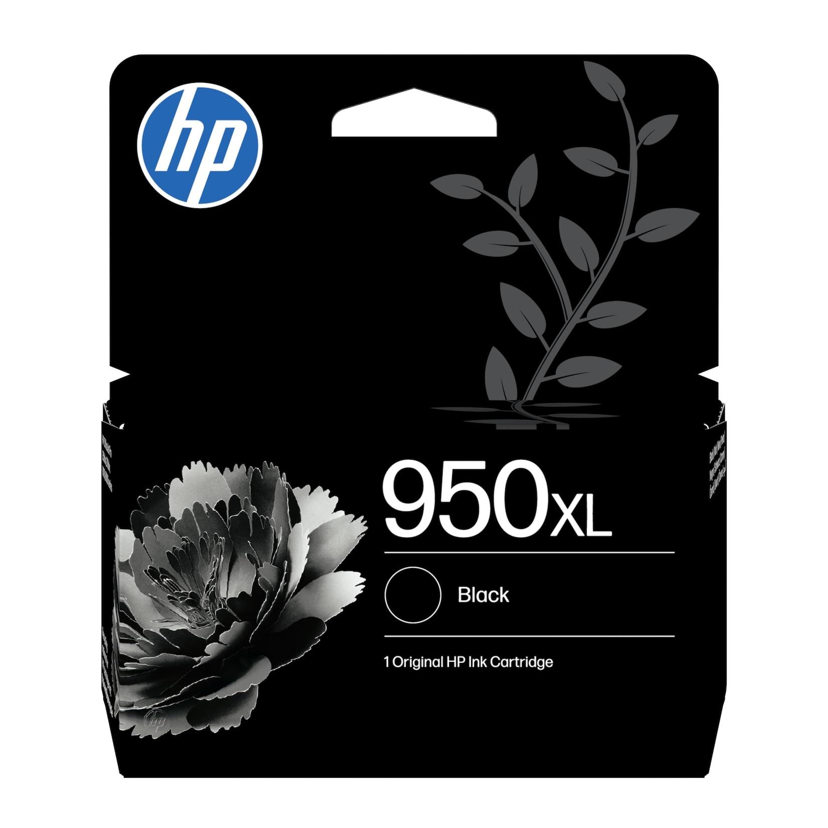HP HP 950XL Schwarz Original Druckerpatrone mit hoher Reichweite (CN045AE, kompatibel mit HP OfficeJet Pro 251dw Druckerserie, HP OfficeJet Pro 276dw Multifunktionsdrucker-Serie, HP OfficeJet Pro 8100 ePrinter Serie, HP OfficeJet Pro 8600 e-All-in-One-Seri