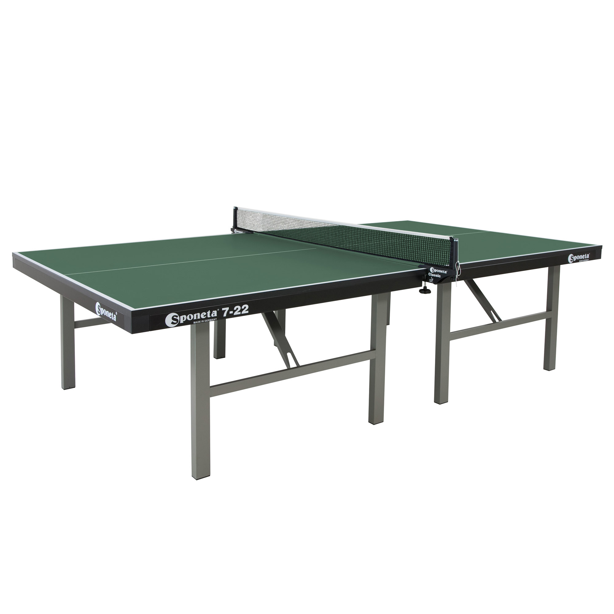 Sponeta Indoor-Tischtennisplatte "S 7-22" (S7 Line) grün