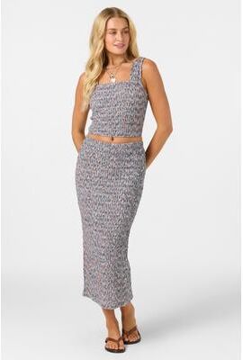 O'Neill s Bailey Midi Skirts in Blue Jelly, Size XL, Elastane/Polyester