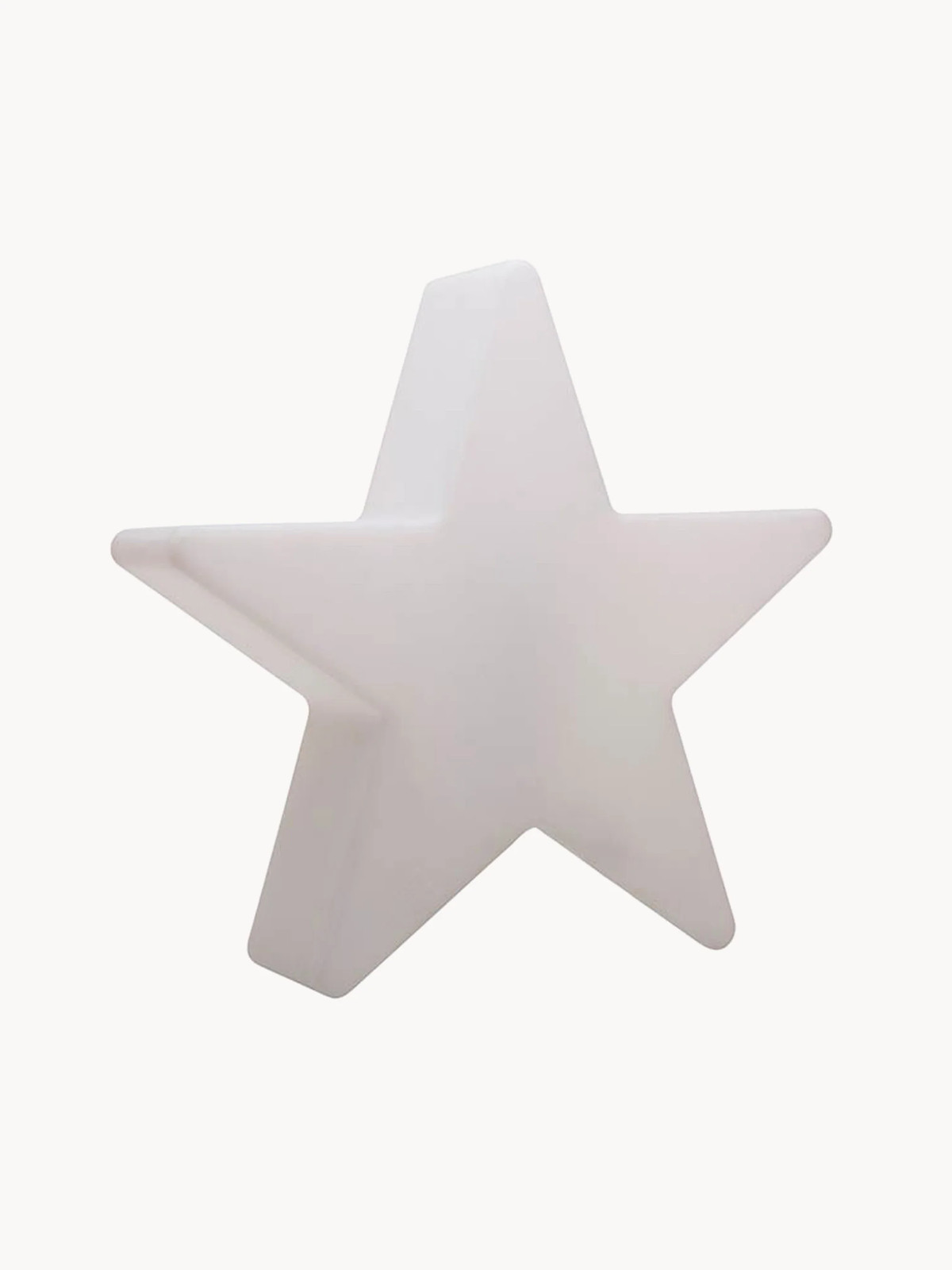 8SEASONS Decoratieve in- & outdoor LED-lamp Shining Star met kleurverandering