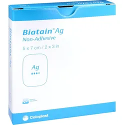 Biatain Ag Schaumverband 5x7 cm Nicht Haftend 5 ST