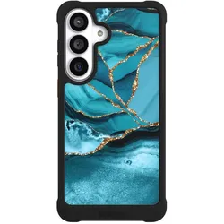 Nivocase Hülle für Samsung Galaxy S26+ Stossfeste Handyhülle NIVOmax Case Schwarz Edelstein Glitzer Look (Samsung Galaxy S26+), Smartphone Hülle, Schwarz