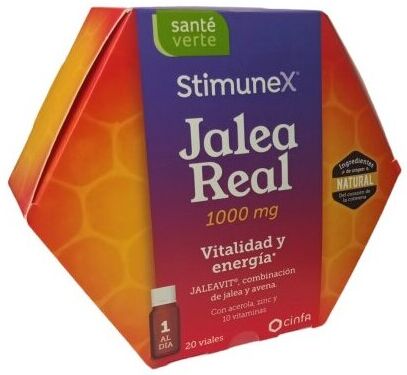 Santé Verte Royal Jelly Vitality and Energy 20 Vials