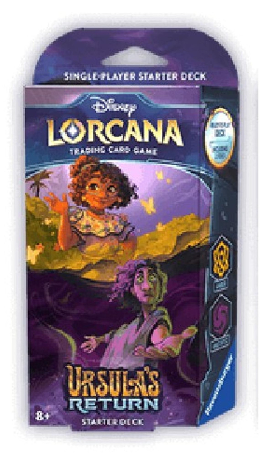 Ravensburger Lorcana Ursulas Return Amber & Amethyst Starter Deck