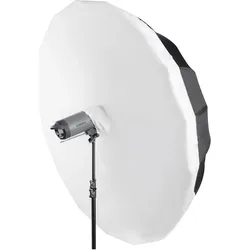 Walimex Reflexschirm (Schirmreflektor, 180 cm), Softbox + Reflektor