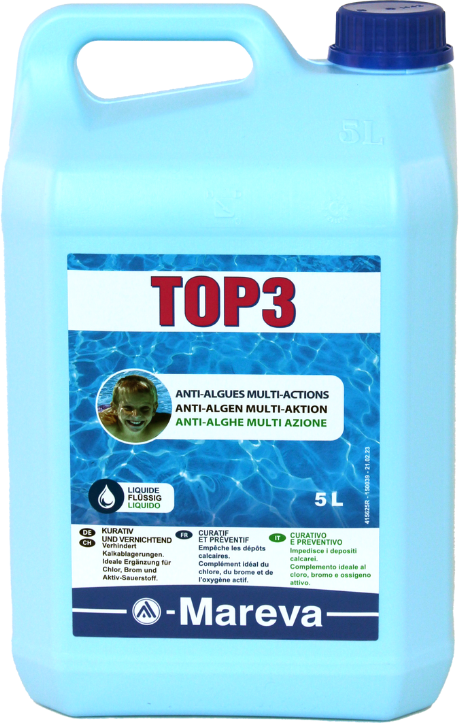 Anti-Algues Mareva TOP 3 - 5 litres