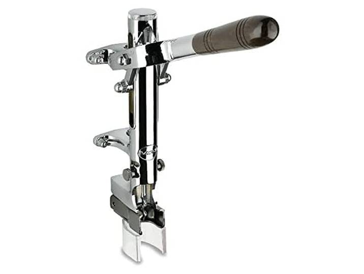 LACOR 63012 Entkorkmaschine, Chrom Langlebiges Profi-Utensil; entwickelt für optimale Leistung und schnelle, unkomplizierte Reinigung in der Spülmaschine