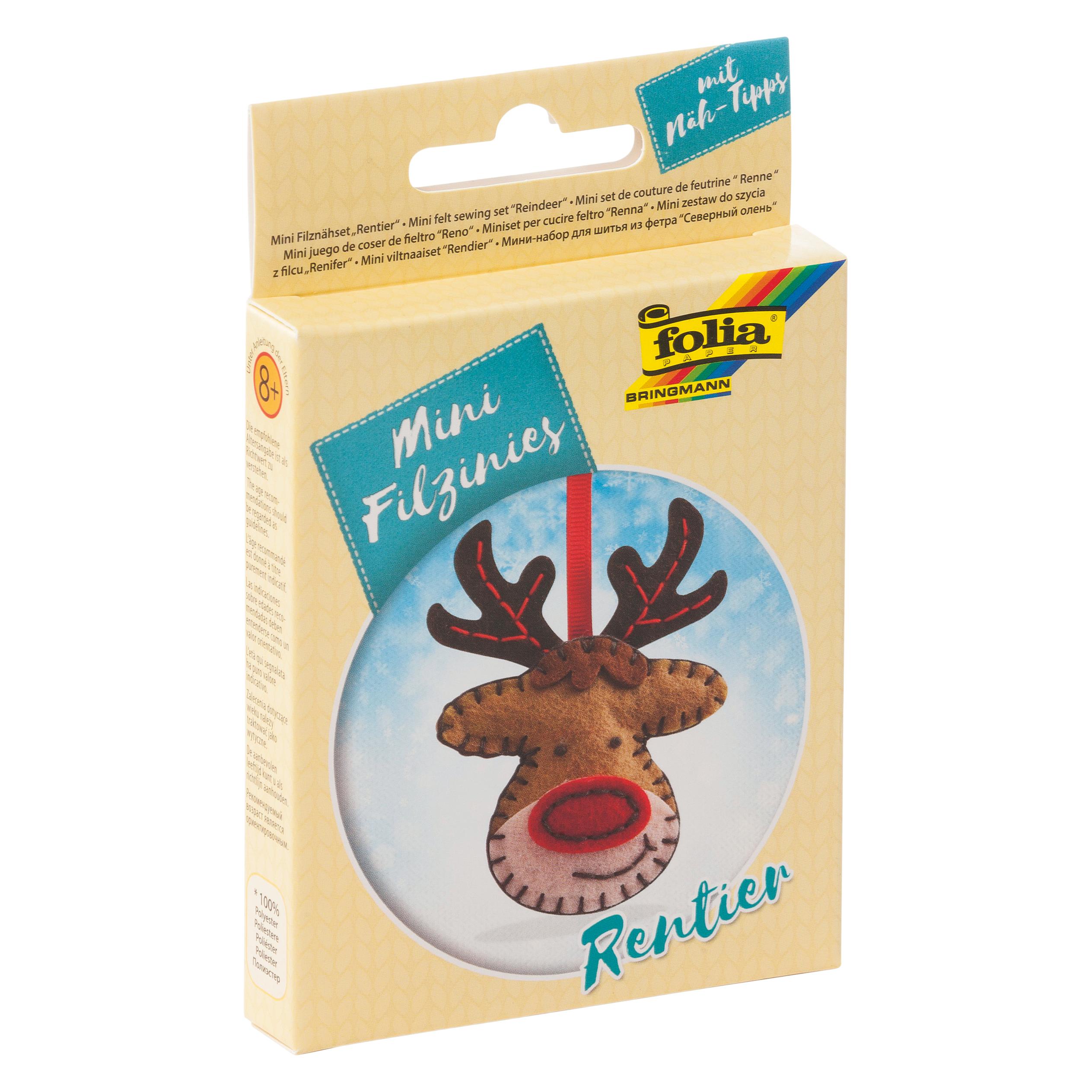 Magni Mini Filzinies 11teilig Rentier (52916)