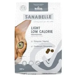 Sanabelle 1 x 400g Light Low Calorie Katzentrockenfutter