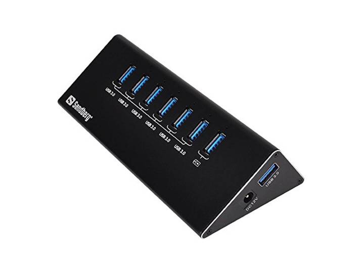 Sandberg USB 3.0 hub met 6 1 poorten