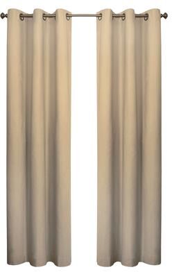 ThermaLogic Weathermate Insulated Cotton Grommet Curtain Panel - Pair