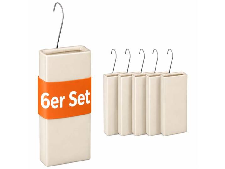 Relaxdays Luftbefeuchter Heizkörper 6er Set