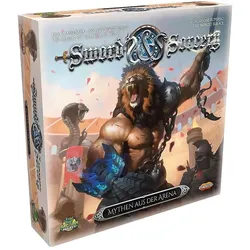 Ares ARGD0196 - Sword & Sorcery - Mythen aus der Arena, für 1-5 Spieler, ab 13 Jahren (DE-Erweiterung) (Deutsch, 1 - 5 Spieler)
