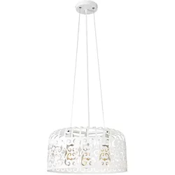 Rabalux 2163 Alessandra Hängelampe weiss E27 3x60W
