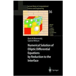 Numerical Solution of Elliptic Differential Equations by Reduction to the Interface, Fachbücher von Boris N. Khoromskij, Gabriel Wittum