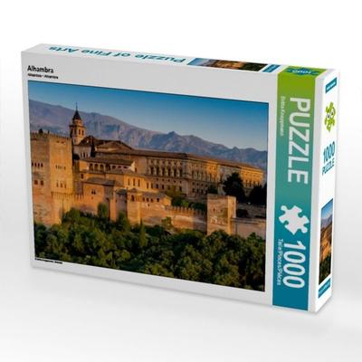 CALVENDO Puzzle Alhambra | 1000 Teile Lege-Größe 64x48cm Foto-Puzzle für glückliche Stunden
