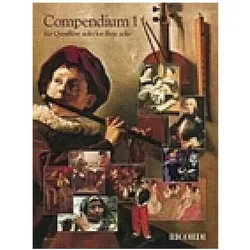 Compendium vol.1 für Flöte solo, Fachbücher von Gerhard Braun, Antje Gerlof, Martin Heidecker