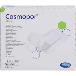 Cosmopor Steril Wundverband 15x15 cm 25 ST
