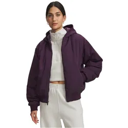 UNDER ARMOUR Latitude Kapuzen-Bomberjacke Damen 526 - purple echo/purple echo S