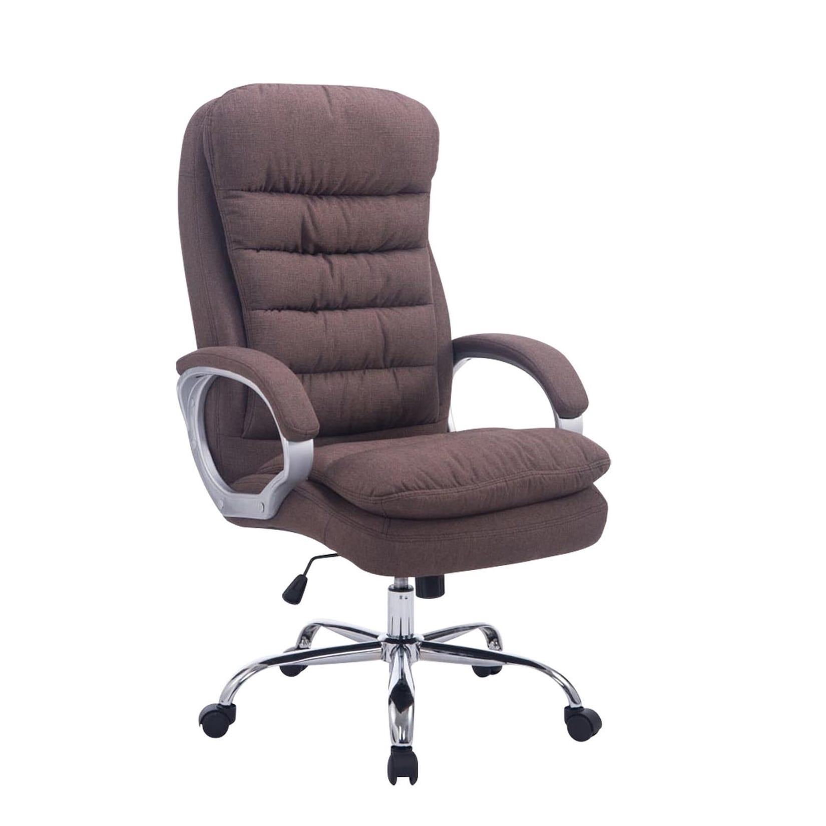 TPFLiving Bürostuhl BIG Vancom Stoff Taupe