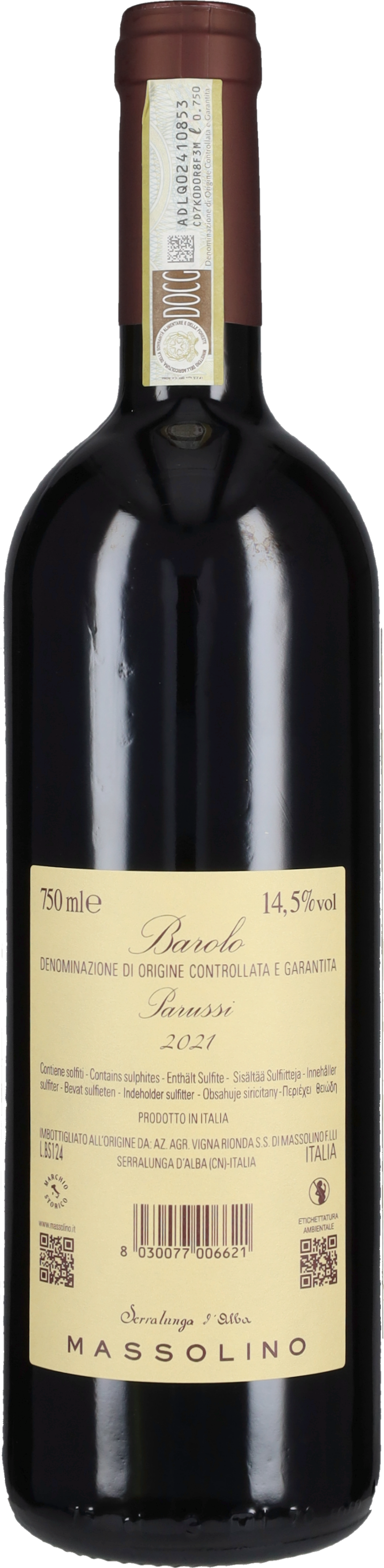 Barolo 'Parussi' Massolino 2021