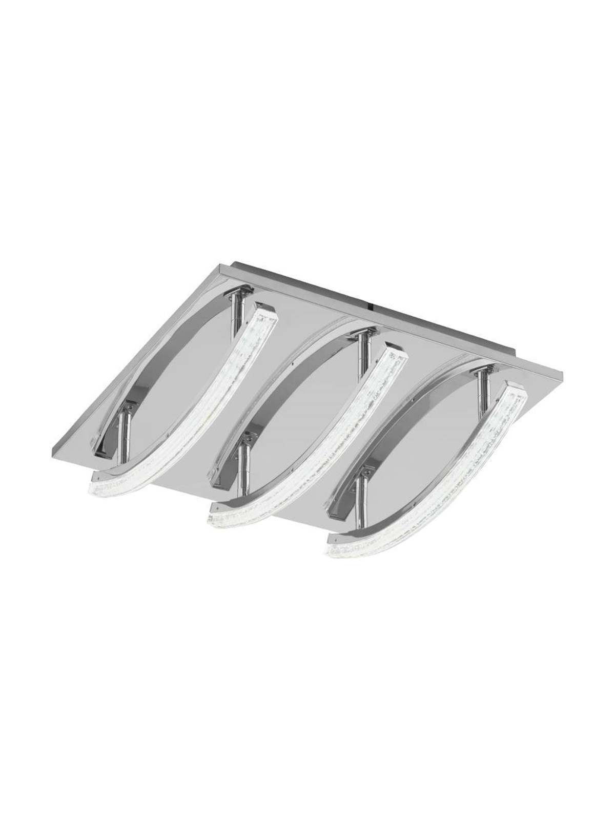 EGLO PERTINI DECKENLEUCHTE 1500LM 300X300 CHROM