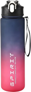 ModernMart HydraGo Large Capacity Sports Water Bottle For Gym, Travel & Outdoor Hydration purple Red
