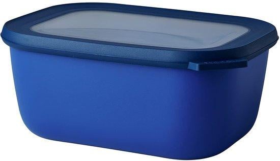 Benza Ibenzoa Rechthoekige opberg- en serveerschaal, 1.500 ml, helderblauw