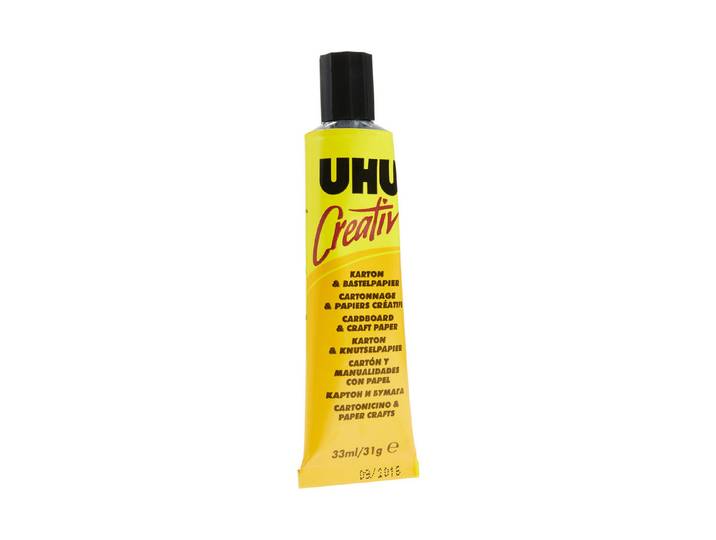 UHU Creativ Spezialklebstoff für Karton und Bastelpapier