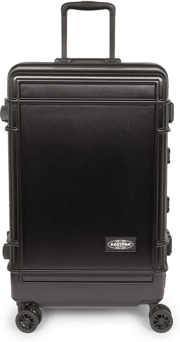 Eastpak Resist'R 78cm 4-Wheel Large Suitcase - Brushed Black