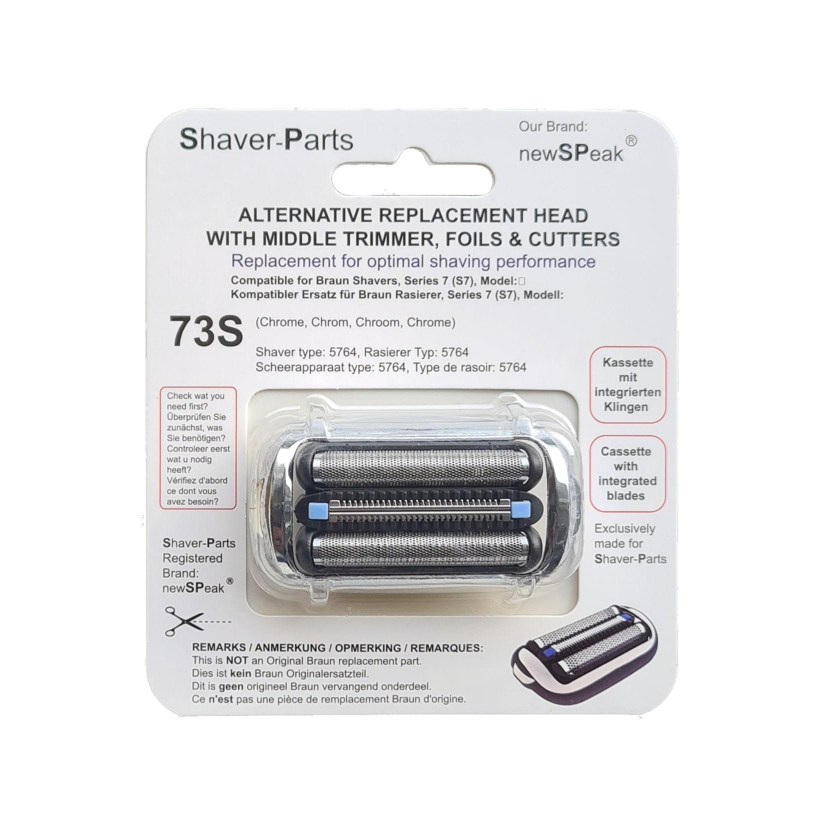 SCANPART Scherkopf kompatibel mit Braun 73S (53S) Ersatzscherkopf