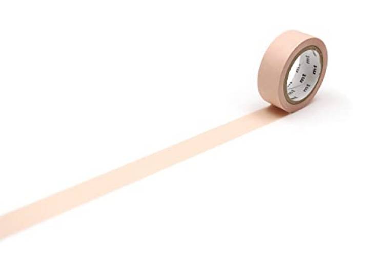 Pastel Wortel Washi Afplakband