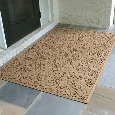 Bungalow Dba Matterly Leaves Estates Doormat 60 x 36, 60 x 36, Khaki