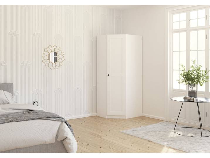 Meuble d'angle Skagen 85cm Blanc