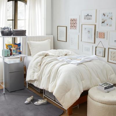 Git Cozy - Coma Inducer® Oversized Comforter Set - Taupe White