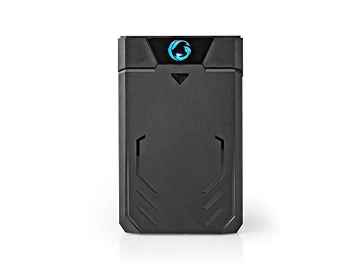 Nedis Harde schijf behuizing - Gaming - 2.5 - SATA II-verbinding - USB 3.1-6 Gb/S - kunststof - zwart