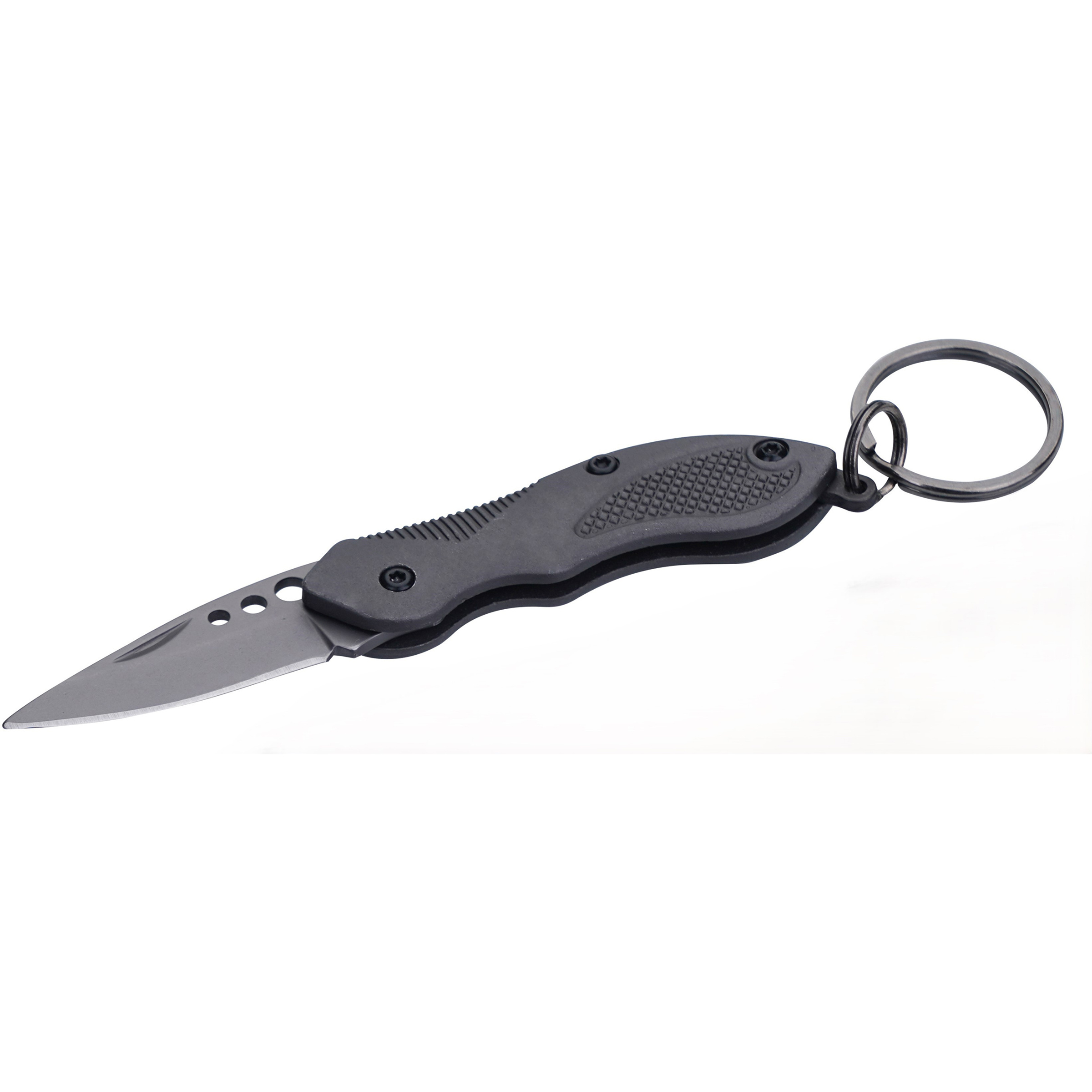 Munkees Klappmesser II Schlüsselanhänger grau