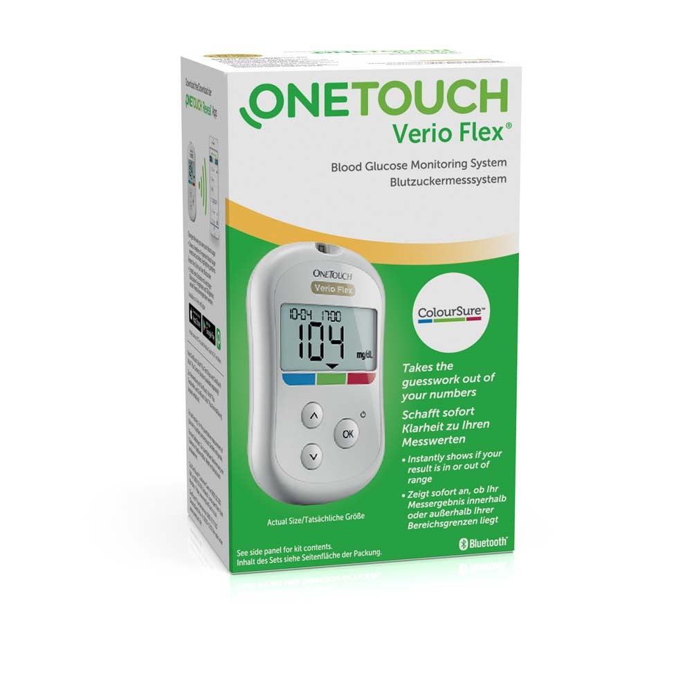 ONE Touch Verio Flex Blutzuckermesssystem mg/dl 1 St Gerät