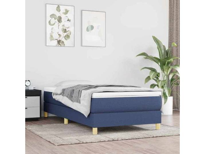 Cadre de lit à lattes Lit Rembourré Lit Simple avec Sommier à Lattes Lit Adulte de Chambre à Coucher Intérieur 3120572