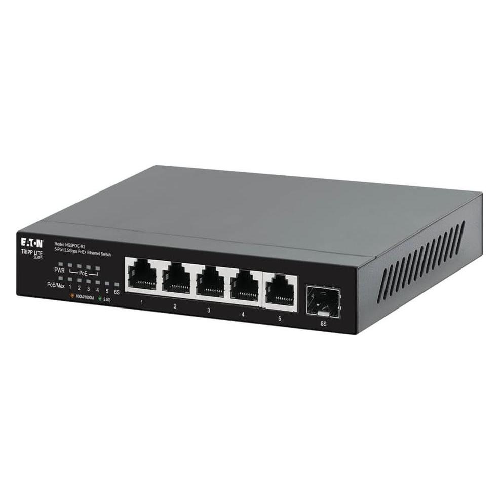 Eaton 5-Port 2.5 Gbps Desktop Gigabit Ethernet (5 Ports) (NG5POE-M2)