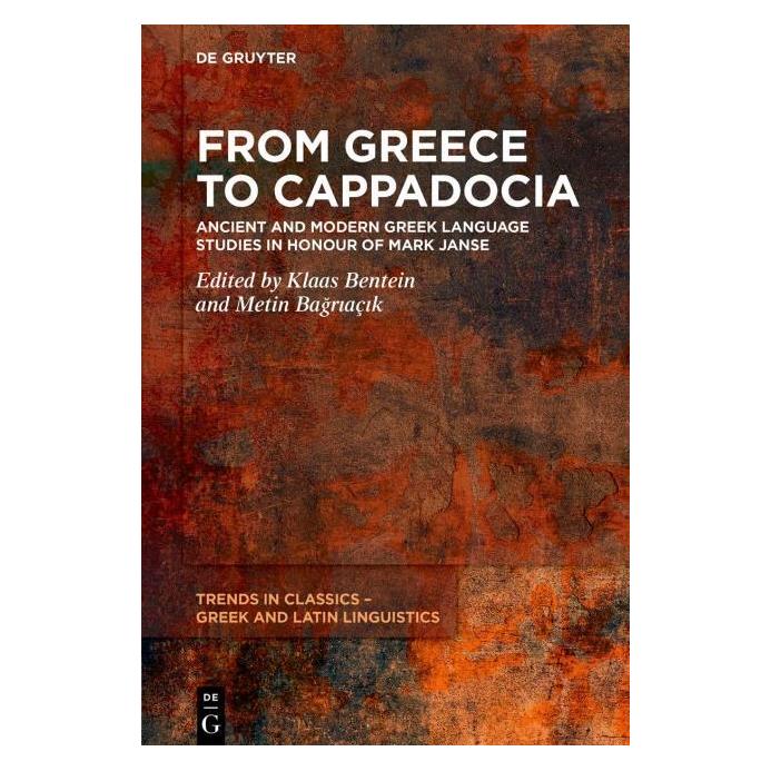 De Gruyter From Greece to Cappadocia (Englisch, Hardcover) (71879853)